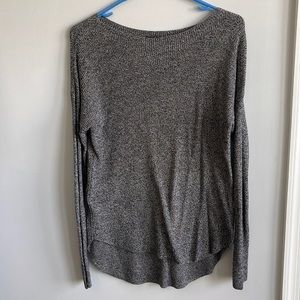 Long grey full sleeves soft sweater. Like NEW.